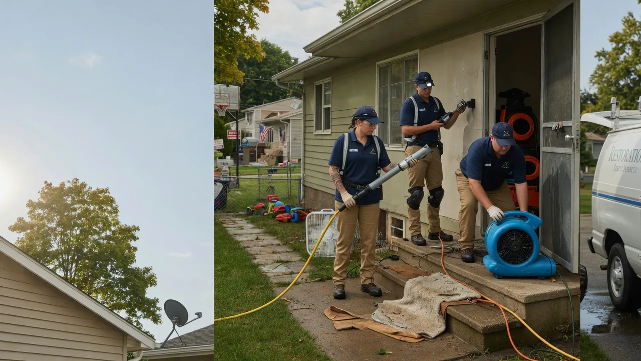 Crawl Space Water Removal in Champaign, IL near me